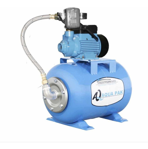 Presurizador, Bomba Aqua Pak Y Tanque 24l, 1/2 Hp, 127 Volts