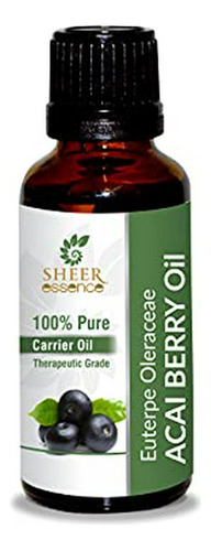 Aromaterapia Aceites - Pure Acai Berry Oil (euterpe Oleracea