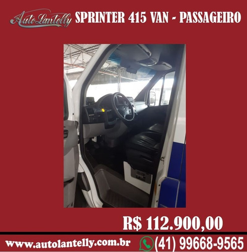 Mercedes-benz Sprinter Van 2.2 Cdi 415 Luxo Teto Alto 5p