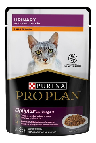 Pro Plan Urinary Gato Adulto Húmedo Pollo Pouch Sobre 85g