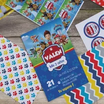 Comprar Kit Imprimible Paw Patrol Textos Editables!