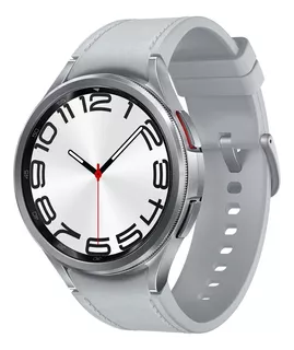 Samsung Galaxy Watch 6 Classic 47mm Plata Color De La Caja Plateado Color De La Correa Plateado Color Del Bisel Plateado Diseño De La Correa Plateado