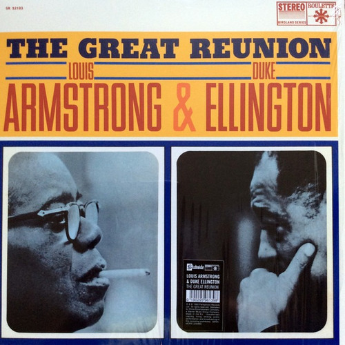 Louis Armstrong & Duke Ellington - Great Reunion Lp+libro