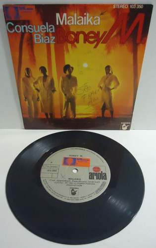Imagem 3 de 3 de Boney M. 1981 Malaika / Consuela Biaz Compacto