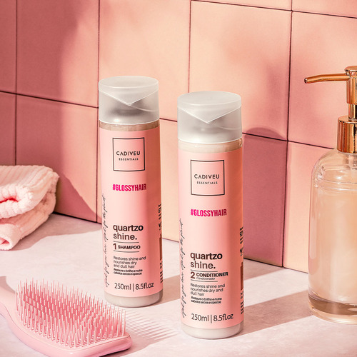 Kit Cadiveu Essentials Quartzo Shine Shampoo E Açaí Oil 110