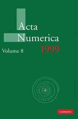 Libro Acta Numerica Acta Numerica 1999: Series Number 8: ...