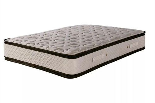 Imagen 6 de 6 de Colchón Queen de resortes Cannon Resortes Sublime beige - 160cm x 200cm x 33cm con doble pillow top