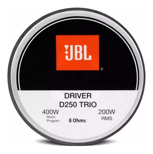 Driver Jbl Super Drive D250 Trio 200w Rms 8ohms