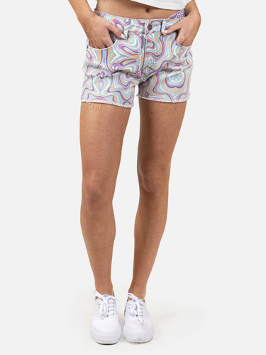 Short Jeans Mujer Multicolor Maui And Sons