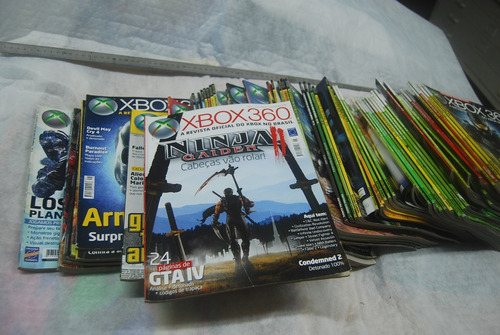 Lote De Revistas Xbox 360 45 Exemplares Em Ótimo Estado