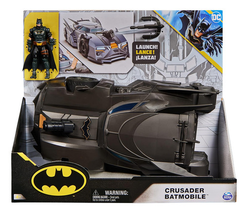Juego De Crusader Dc Comics Con Figura De 10 Cm De Batman
