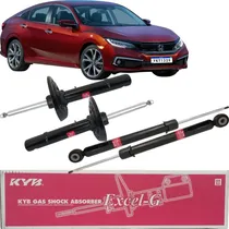 Comprar 4 Amortecedores Original Kyb Excel-g Civic 2017 Até 2020