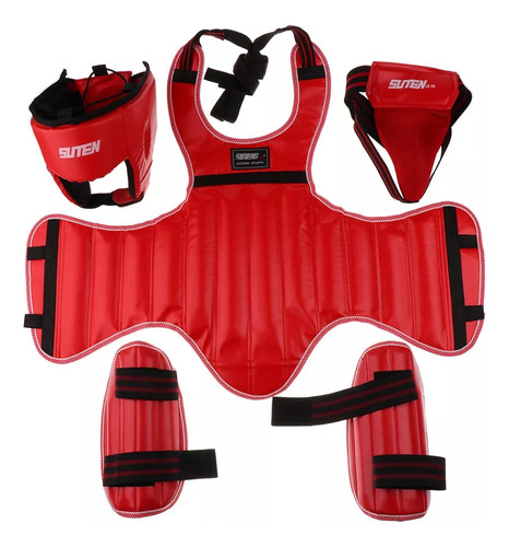 Kickboxing Sanda Cuerpo Protector Completo, Casco, Protector