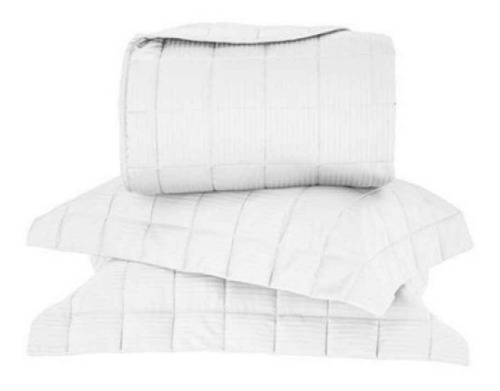 Kit Colcha King Cetim 300 Fios Damask Stripes Buddemeyer