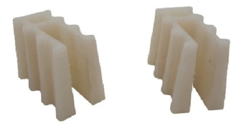 Imagen 5 de 8 de Soporte Plástico Para Chapa Trapezoidal X 100 Unidades