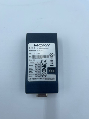 Moxa Tcc-80 Convertidor Rs-232/422/485