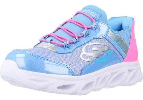 Skechers Kids Girls Flex Glide Sneaker, Bl B094cqzyyb_310324