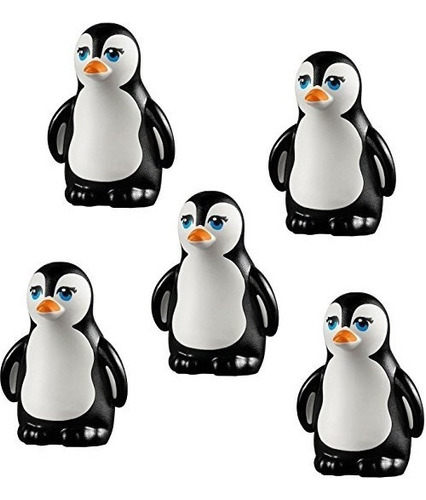 Lego Porción 5 Pc Nuevo Pingüino Poste Sur Arctic Winter Bir