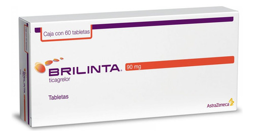 Brilinta 90 Mg 60 Tabletas