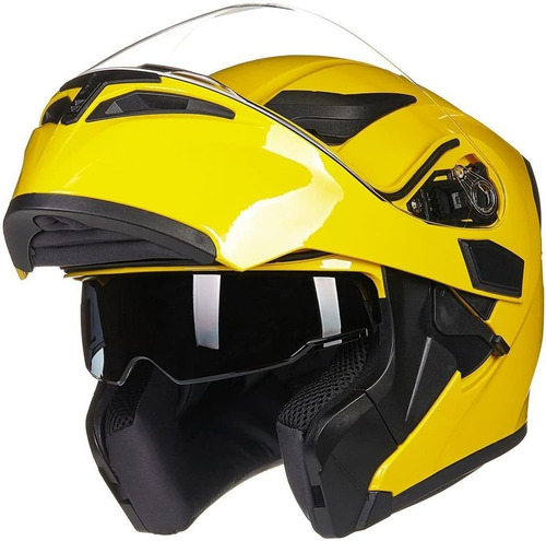 Casco Abatible Ilm, Con Doble Visor Modular, Integral