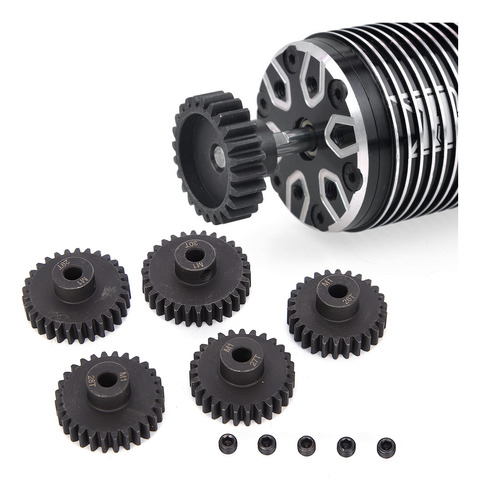 Kit De Motor De Acero Rc Gear, Orificio Interior De 5 Mm, 26