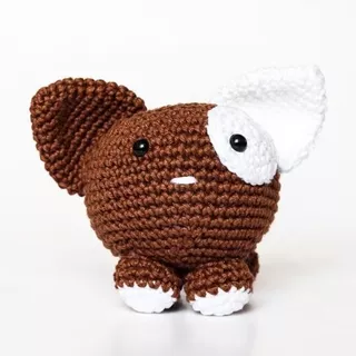 Bichinho Cachorro Bola  Amigurumi  Crochê Infantil Artesanal