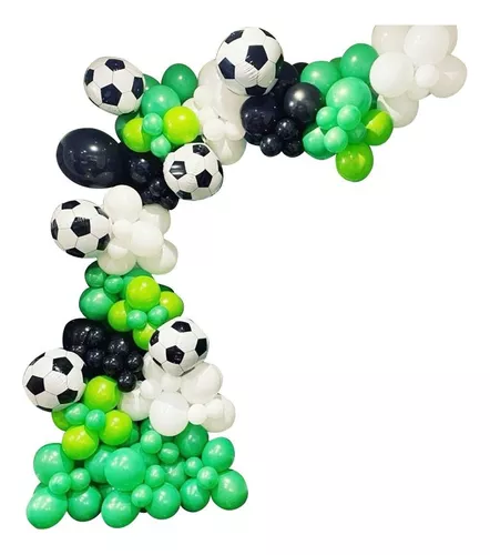 Set De Globos Y Adornos Para Cumpleaños ***futbol Soccer***