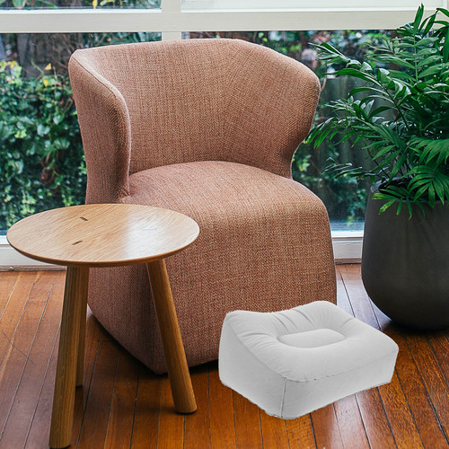 Almohada Inflable Para Reposapiés, Taburete De Masaje De Pie