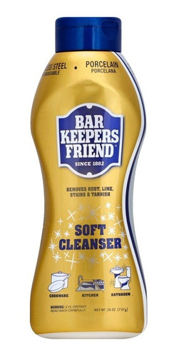 Bar Keeper Friend Soft Limpiador Multiusos Liquido