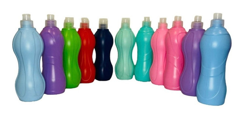 15 Botellas Plasticas Deportivas Con Pico Sport Plastic-art