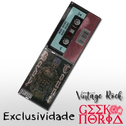 Marcador Magnético Vintage Tape Rock - Body Count