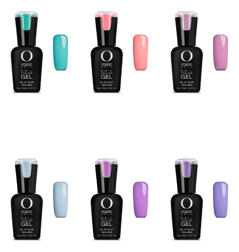 Ice Cream Color Group - Color Gel Organic Nails