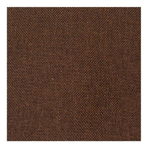 Tela Lino Curry Tramo 5m X 1.4m Colores Premium Marrón Oscuro Liso