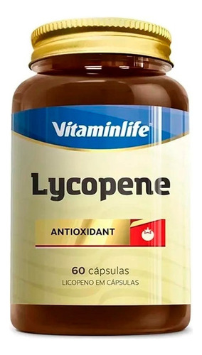 Lycopene Antioxidante Vitaminlife 60 Cápsulas. Sabor Sem Sabor