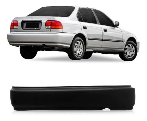 Paragolpe Trasero Honda Civic 1996 1997 1998 1999 Sedan