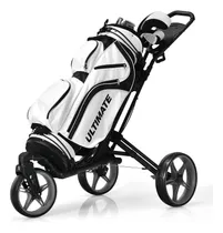 Comprar Carrito De Golf, Plegable, Rueda Giratoria 360° Y Freno-gris