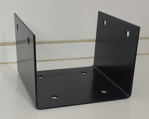 Mensula Soporte Viga Tirante Con Tapa 4x4 Madera Union
