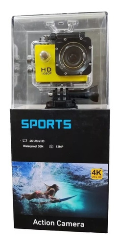 Cámara Deportiva Sports Audio Video Hd 1080p Sumergible 30m