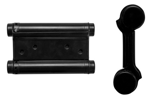 Kit 36 Dobradiças Inox Vai E Vem Bang Bang 4 Pol. Preta