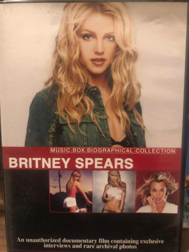 Britney Spears Music Box Biographical Dvd (Usado)