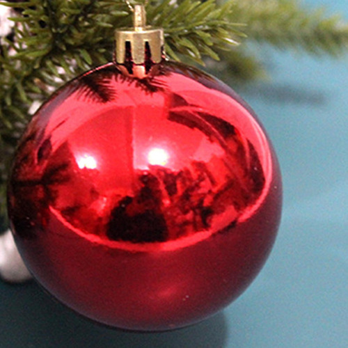 100 Unids Esferas Navideñas Adornos Decoración Inastillable