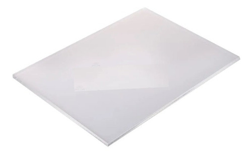 Chapa Placa De Acrílico Branco Leitoso Para Luminária