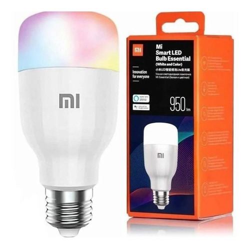 Lâmpada Inteligente Mi Smart Led Bulb Essential Wifi 9w Nova