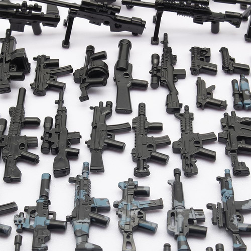 Building Block Toys Gonsausola Swat Team Con Sets De Armas