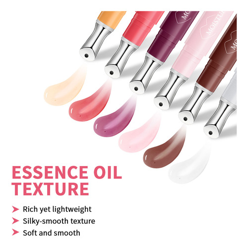 Set Hidratante Lipgloss Pcs, Brillo De Alta Calidad, Aleta D