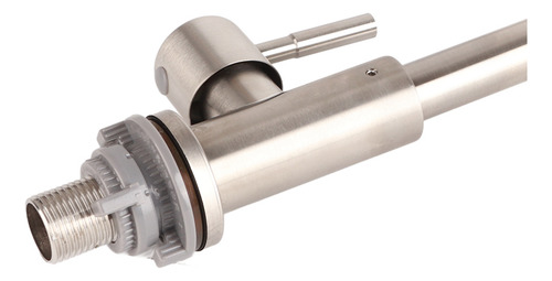 Grifo De Lavabo G1/2 Pulgadas De Rosca De Acero Inoxidable D