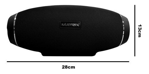 Imagen 2 de 6 de Parlante Bluetooth Portatil Matrix Colores Sound Bass