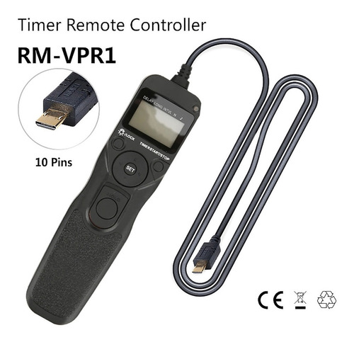 Controle Remoto Rm-vpr1 Intervalômetro Sony A6500 Rx100 Iii