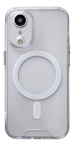 Funda Case Para iPhone XR Space Magsafe Transparente