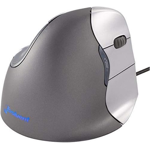 Mouse Ergonomico Vertical Con Cable Usb Gris | Evoluent V...